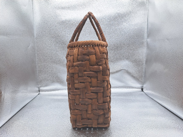 山ぶどう蔓バッグ・乱網代編(純国産・山形県) No.6 O-5