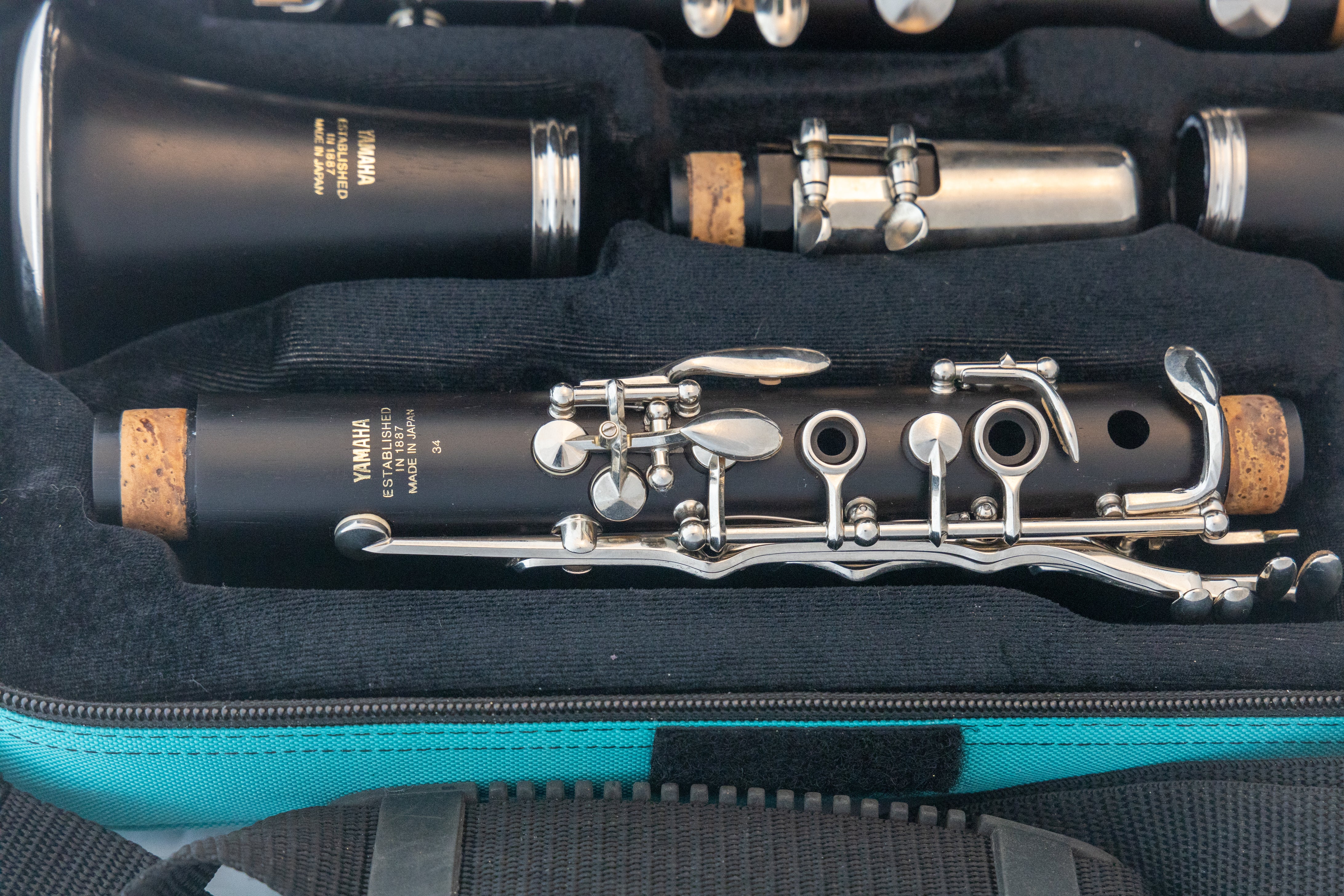 Yamaha YCL-34 Intermediate Grenadilla Wood Bb Clarinet *Made in