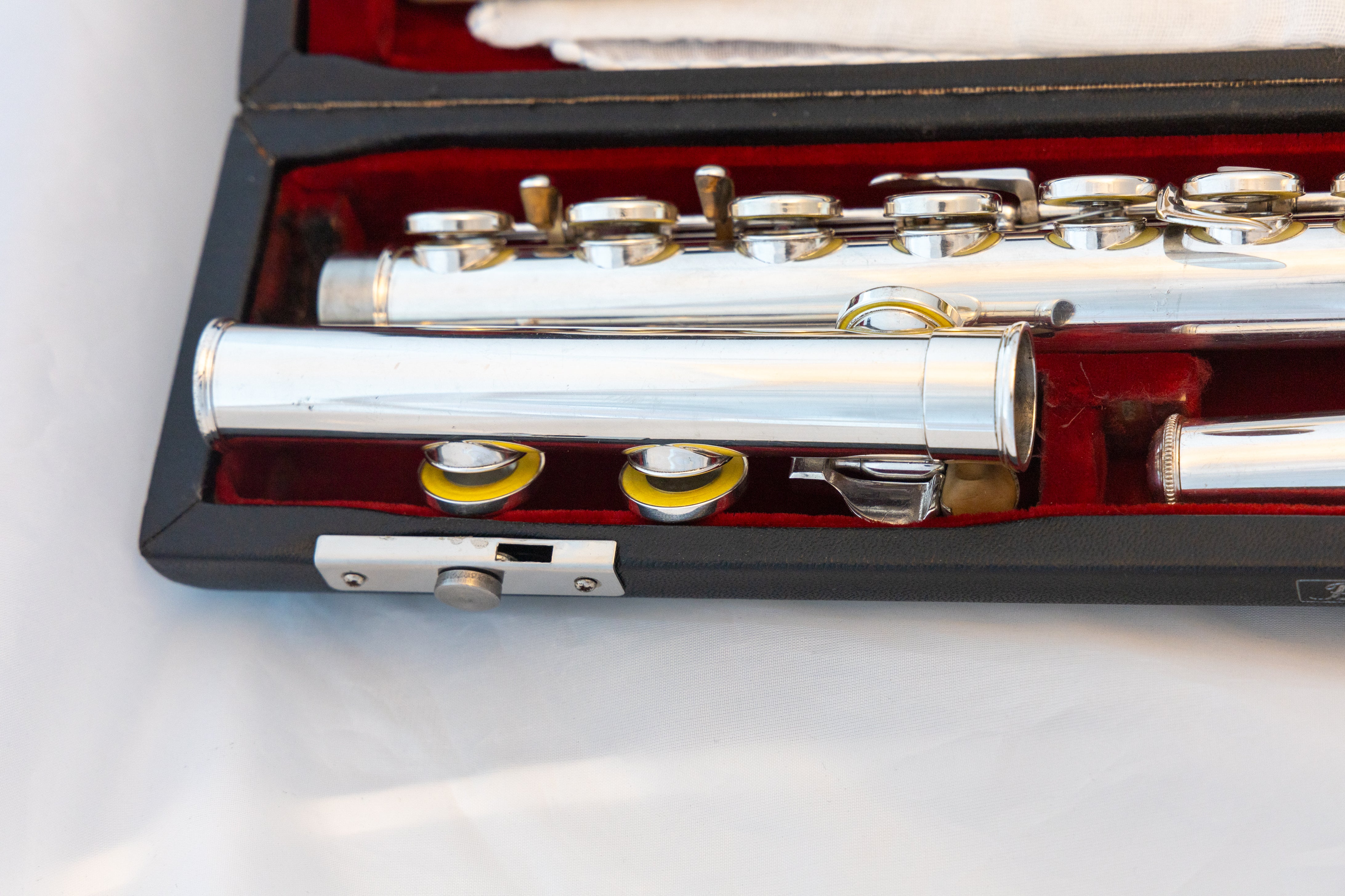 Pearl PF-501 Flute Silver-plated *Open-hole *Made in Japan