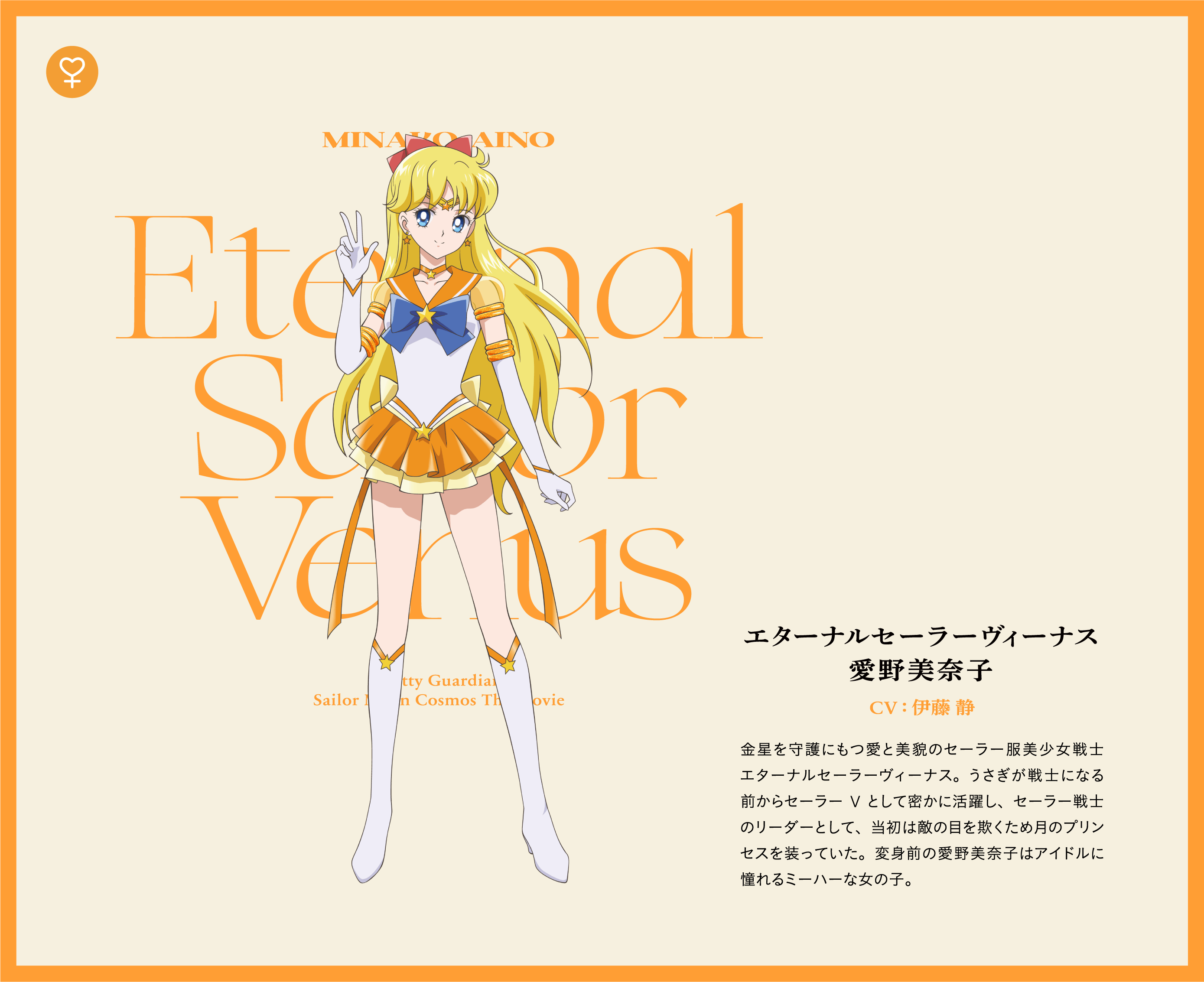 CHARACTER and RELATIONSHIP｜劇場版「美少女戦士セーラームーンCosmos