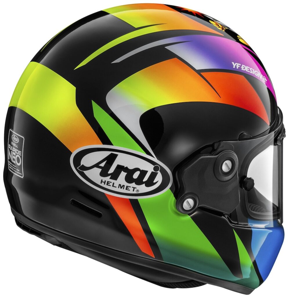 新グラフィック【ARAI RAPIDE-NEO HARADA＆SAKATA】を9月上旬に発売