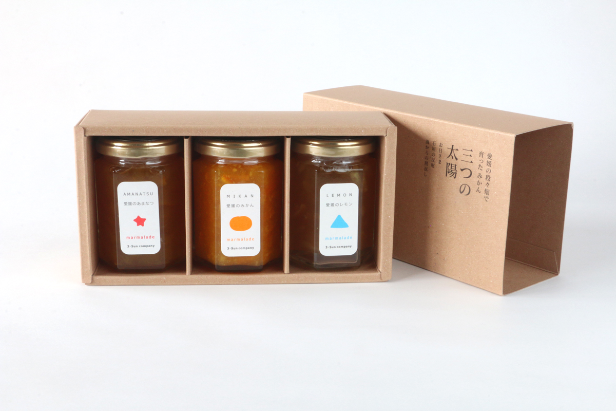 マーマレードギフトBOX | 3・Sunカンパニー株式会社｜愛媛県八幡浜市