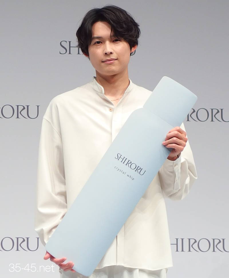 夢が叶った」SixTONES松村北斗さん登壇！炭酸泡洗顔「SHIRORU（シロル