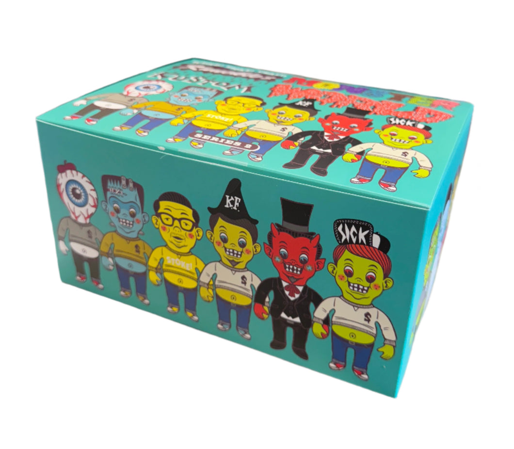 Headlock Knuckles Kustom Monster World Blind Box (Series 2) (FULL