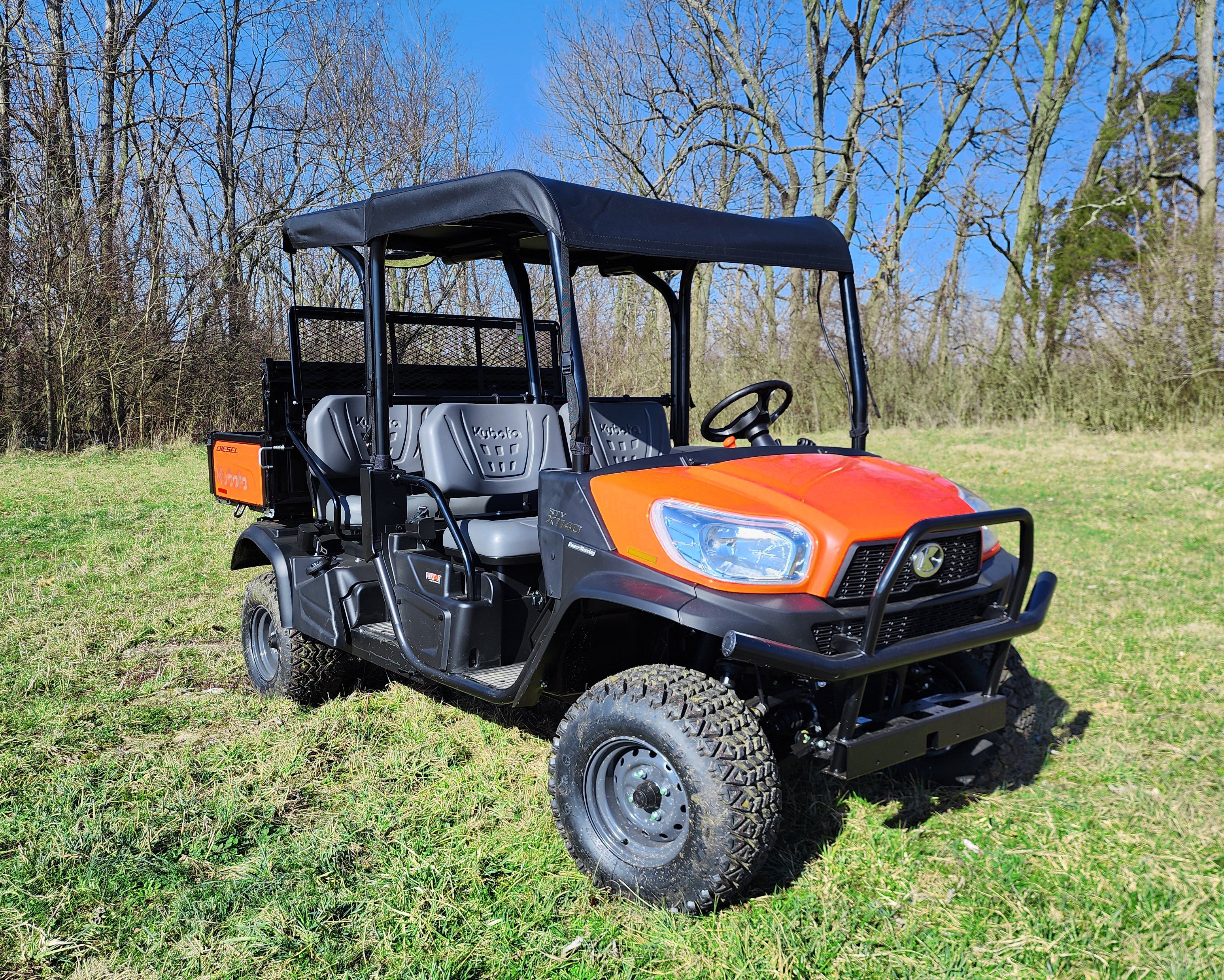Kubota RTV X1140 - Soft Top Enclosure – 3 Star UTV