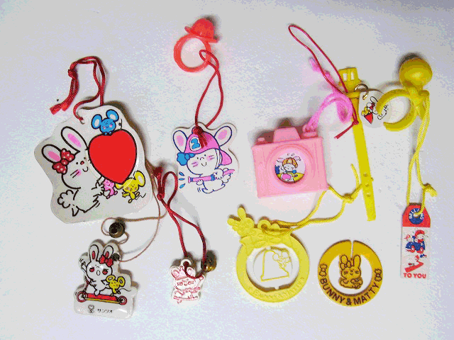 買取実績】バニー＆マッティなど70年代のサンリオ おまけ171点