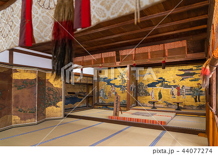 吉野山 吉水神社 後醍醐天皇玉座の写真素材 [44077274] - PIXTA