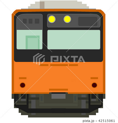 大阪環状線201系（JR西日本・体質改善車）のイラスト素材 [42515061