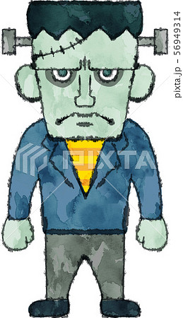 ハロウィン フランケンシュタインのイラスト素材 [56949314] - PIXTA