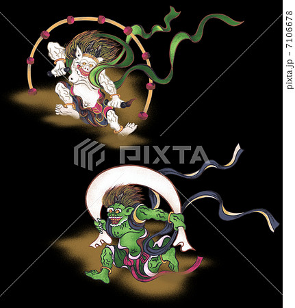 風神 雷神のイラスト素材 [7106678] - PIXTA