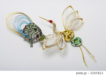 鶴と亀の水引の写真素材 [3205821] - PIXTA