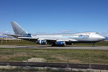 4K-BCH Silk Way West Airlines Boeing 747-400F | Planespotters.net