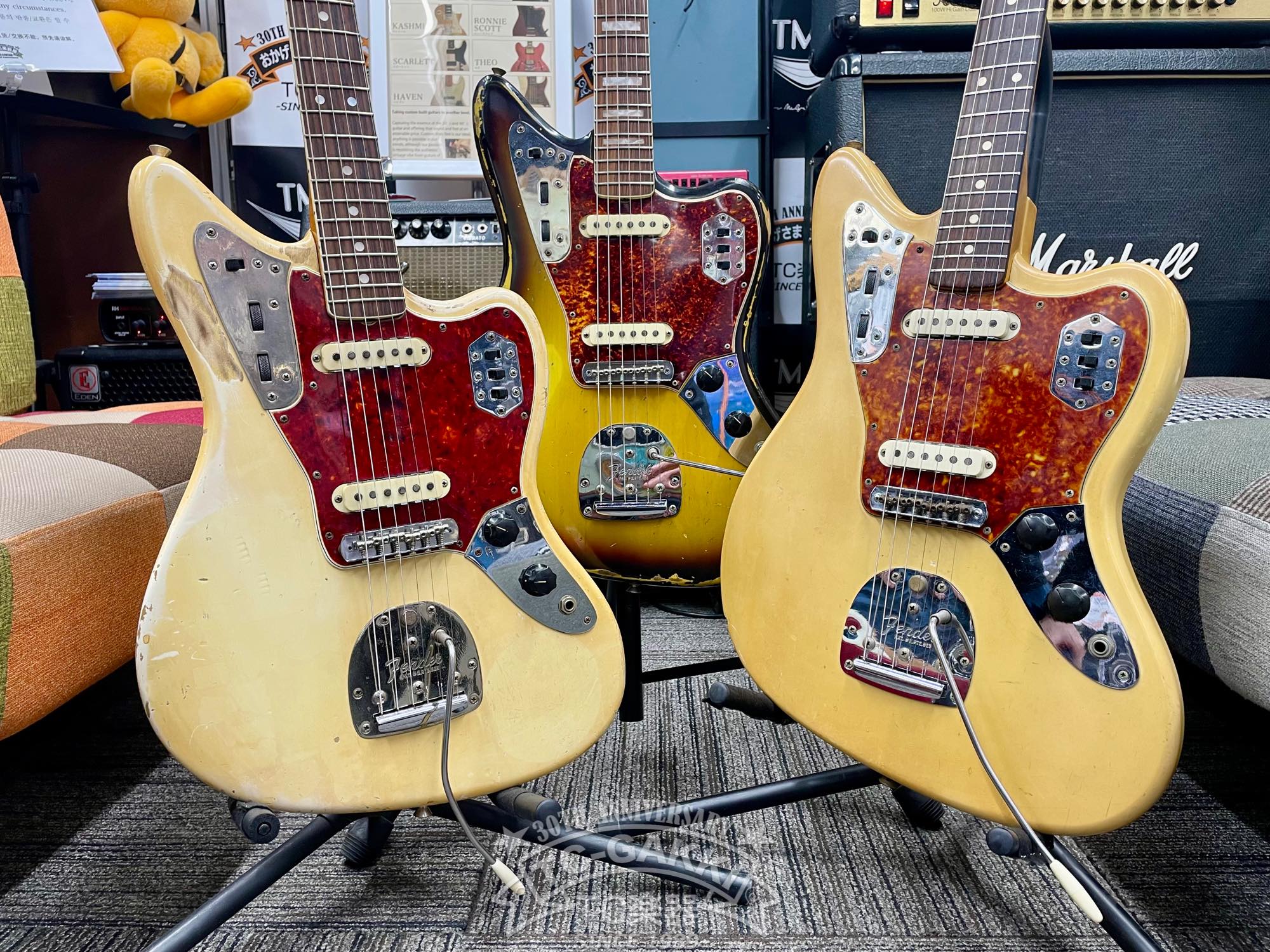 Fender Jaguar 1960年代中期の個体が複数本入荷!!