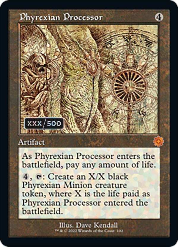 Phyrexian Processor (Schematic) (Serial Numbered) - The Brothers