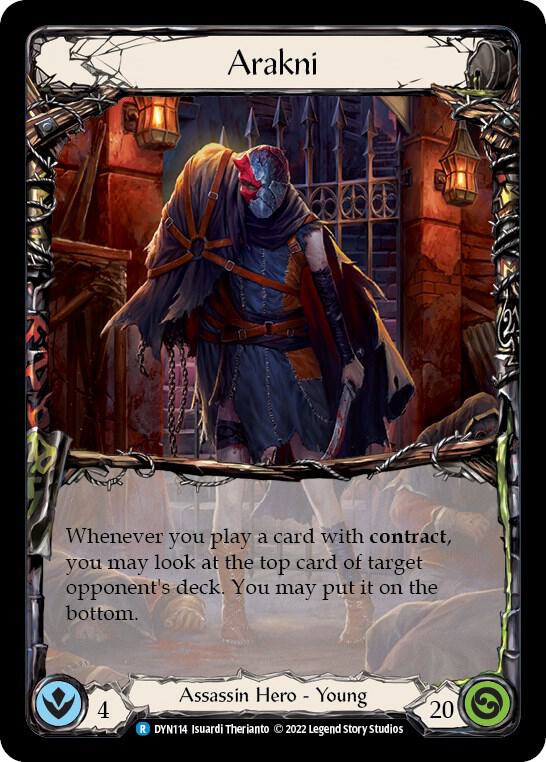 Arakni - Dynasty - Flesh and Blood TCG - TCGplayer.com