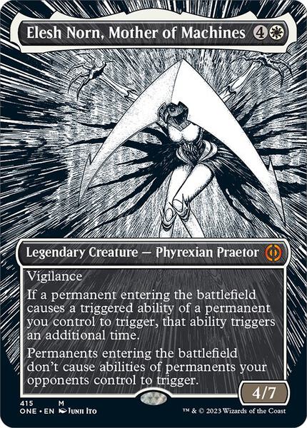 Elesh Norn, Mother of Machines (Borderless) - Phyrexia: All Will
