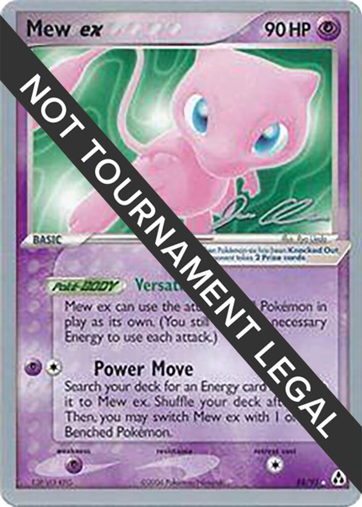 Mew ex - 2006 (Jason Klaczynski) - World Championship Decks