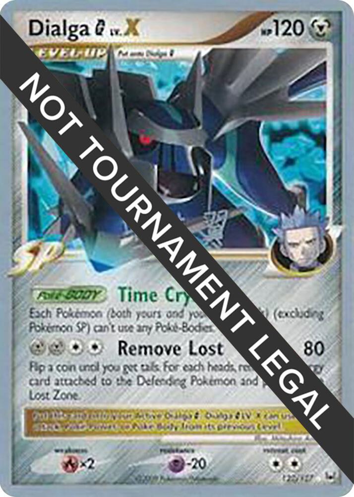 Dialga G LV.X - 2009 (Tsubasa Nakamura) - World Championship Decks