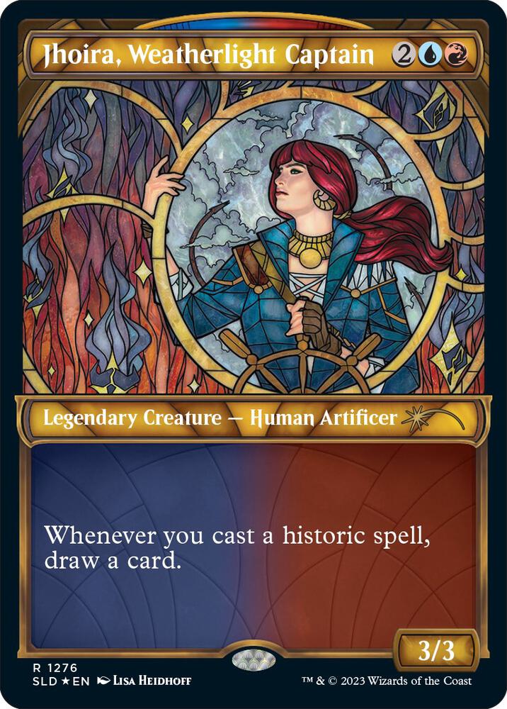 Jhoira, Weatherlight Captain (Halo Foil) - Secret Lair Drop Series