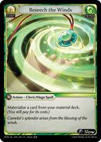 Beseech the Winds - Dawn of Ashes 1st Edition - Grand Archive TCG