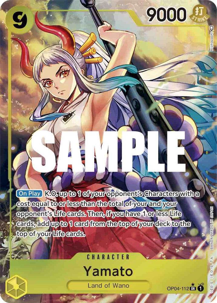 Yamato (Alternate Art) - Kingdoms of Intrigue - One Piece Card