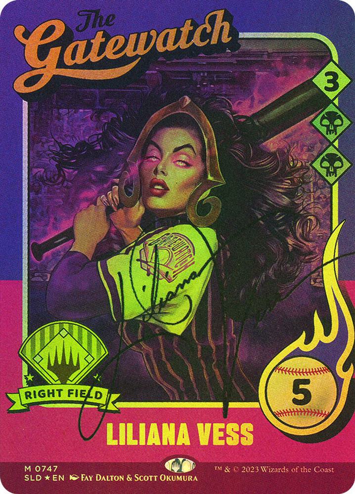 Liliana Vess (747) (Autographed) - Secret Lair Drop Series - Magic