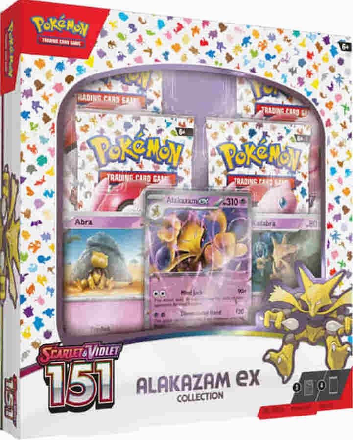151: Alakazam ex Collection - SV: Scarlet & Violet 151 - Pokemon