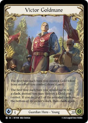 Victor Goldmane // Betsy - Heavy Hitters - Flesh and Blood TCG
