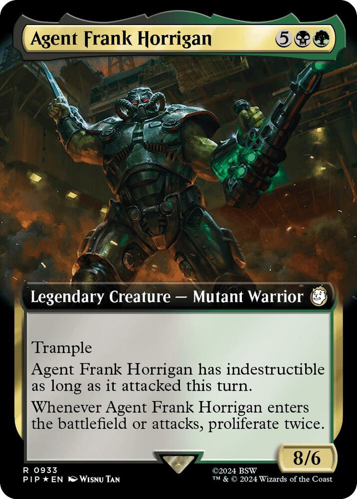 Agent Frank Horrigan (Extended Art) (Surge Foil) - Universes