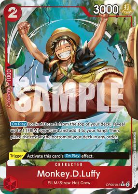 Monkey.D.Luffy (Alternate Art) - Wings of the Captain - One Piece