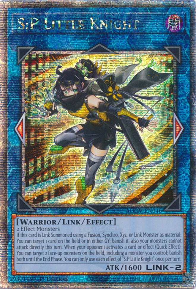 S:P Little Knight (Quarter Century Secret Rare) - Age of Overlord