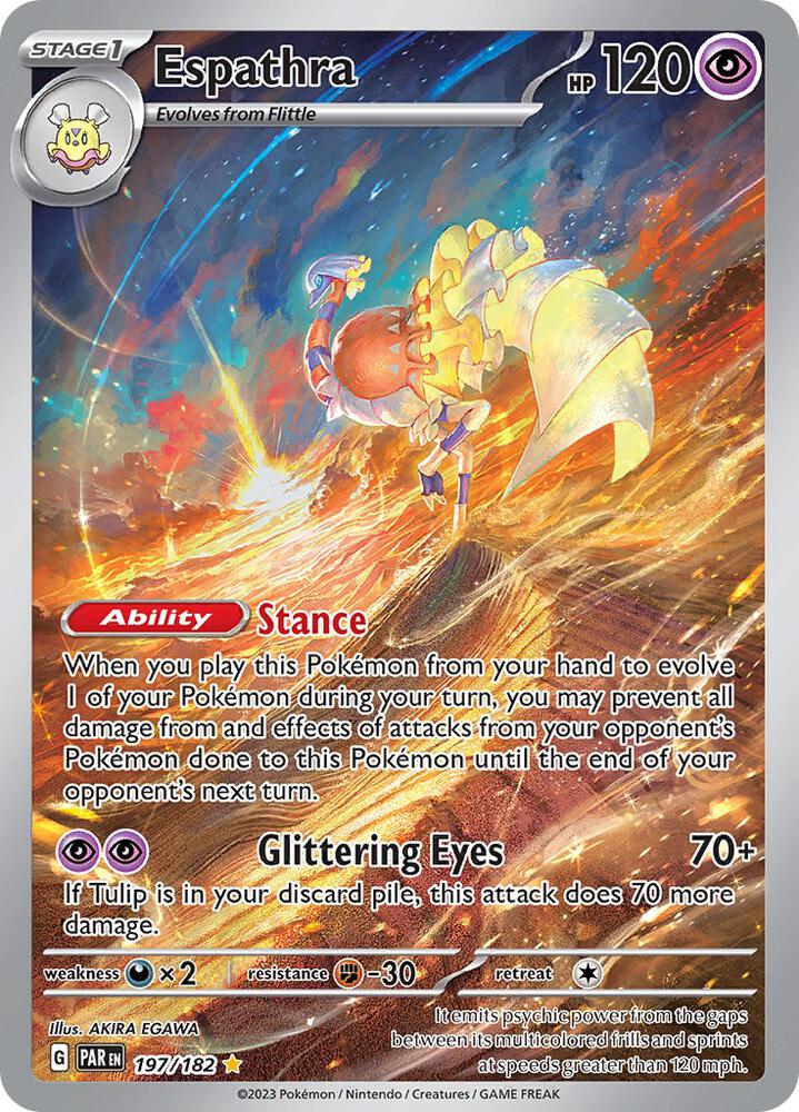 Espathra - 197/182 - SV04: Paradox Rift - Pokemon - TCGplayer.com