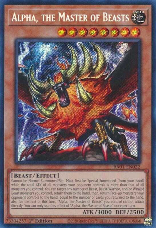 Alpha, the Master of Beasts (Secret Rare) - 25th Anniversary