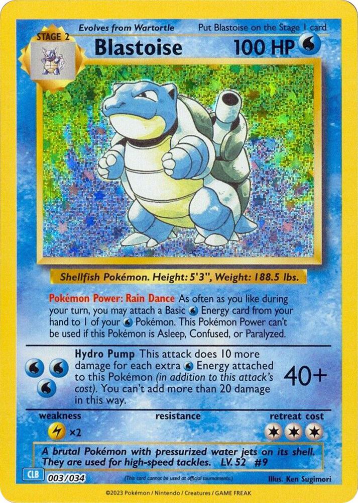Blastoise - Trading Card Game Classic - Pokemon - TCGplayer.com