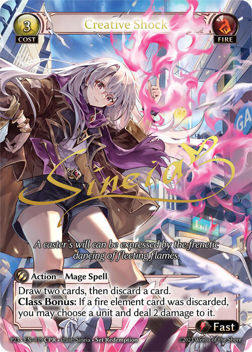 Creative Shock (CPR) - Promotional Cards - Grand Archive TCG
