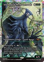 Overlord of the Hauntwoods (Showcase) (Fracture Foil) - Duskmourn