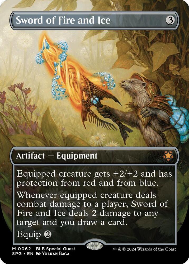 Sword of Fire and Ice (Borderless) - Special Guests - Magic: The