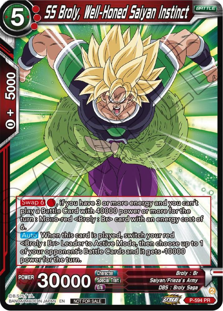 SS Broly, Well-Honed Saiyan Instinct (Deluxe Pack 2024 Vol.1