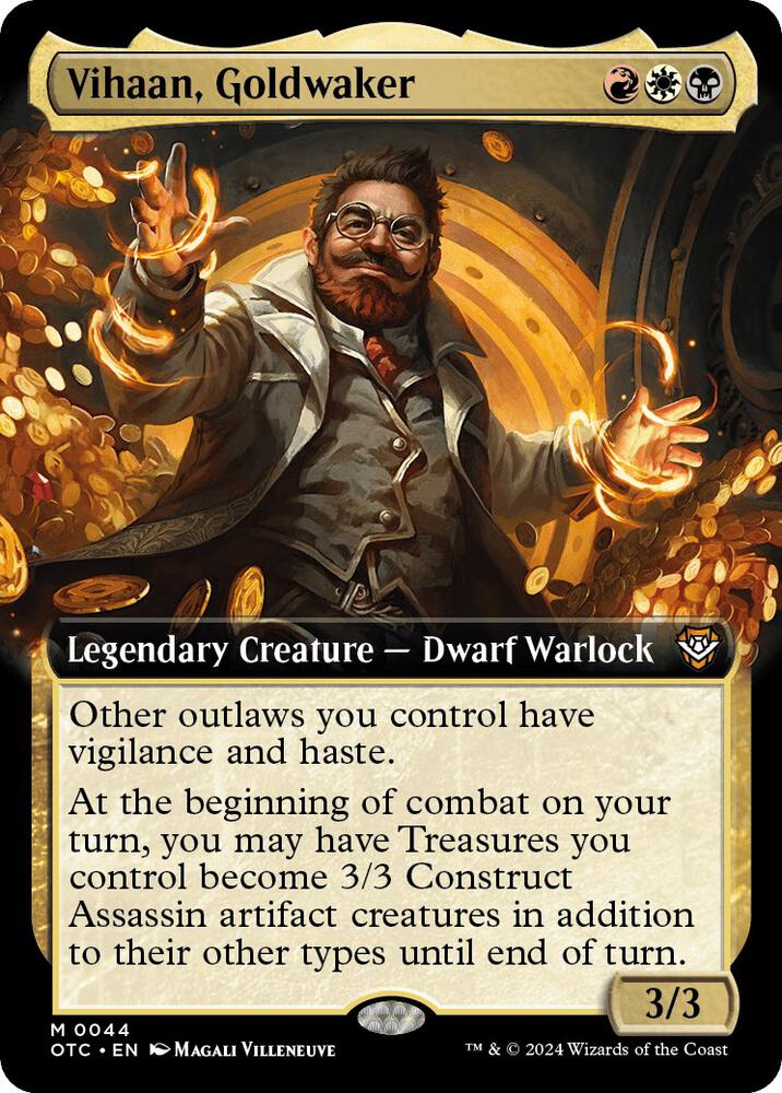 Vihaan, Goldwaker (Extended Art) - Commander: Outlaws of Thunder