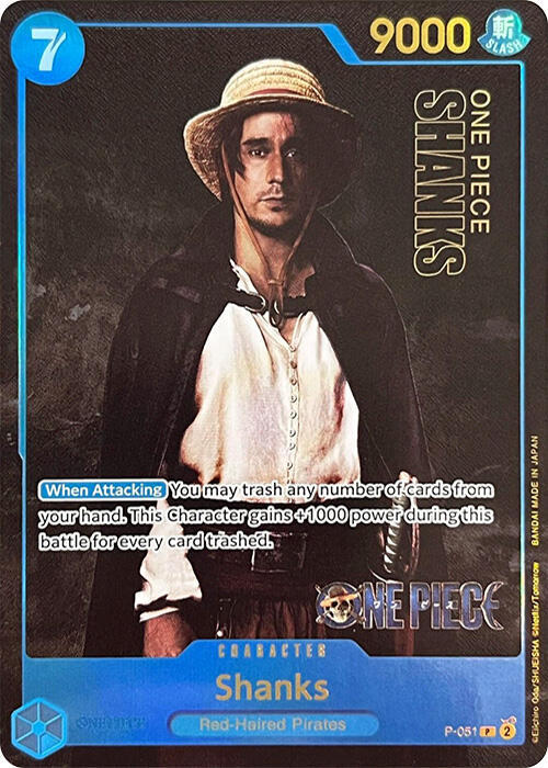 Shanks (Premium Card Collection -Live Action Edition-) - One Piece