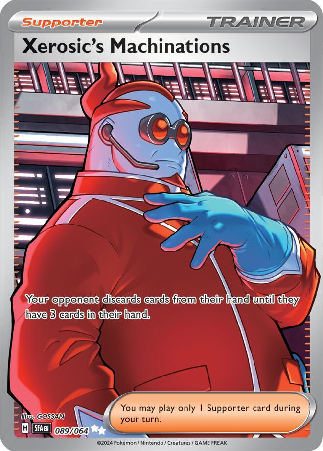 Xerosic's Machinations - 089/064 - SV: Shrouded Fable - Pokemon