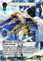 Zander, Deft Executor (CSR) - Supporter Pack 2 - Grand Archive TCG