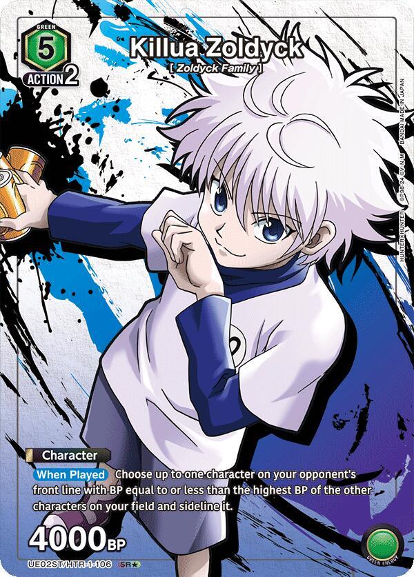 Killua Zoldyck (106) (SR*) - UE02ST: HUNTER X HUNTER Starter Deck