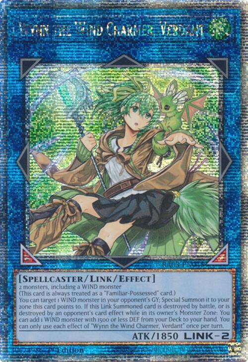 Wynn the Wind Charmer, Verdant (Quarter Century Secret Rare