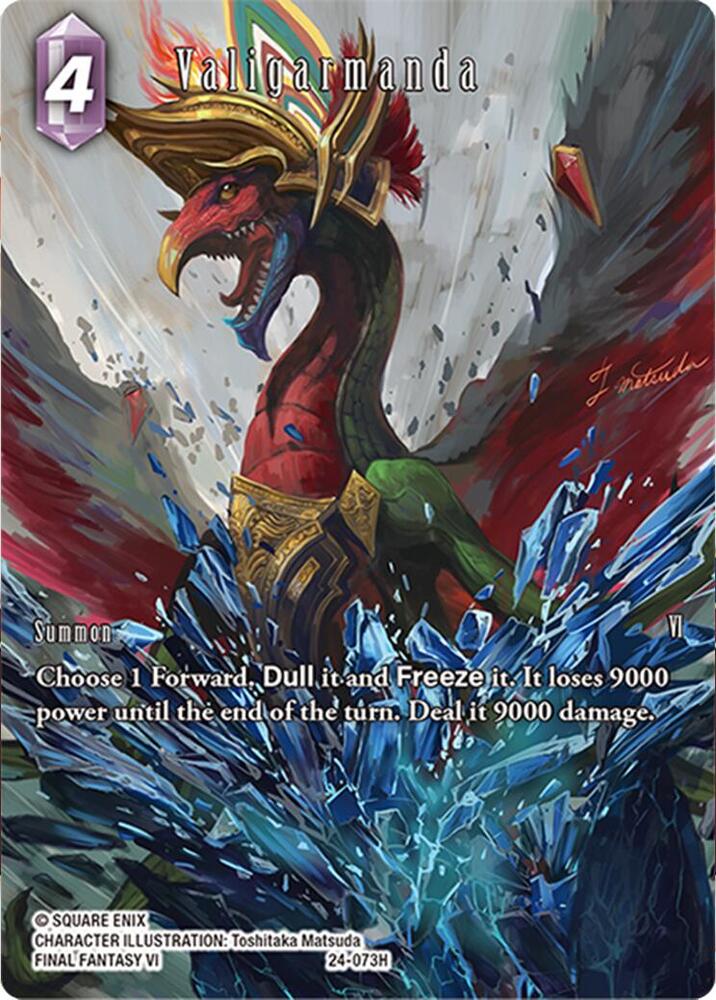 Valigarmanda (Full Art) - Hidden Legends - Final Fantasy TCG