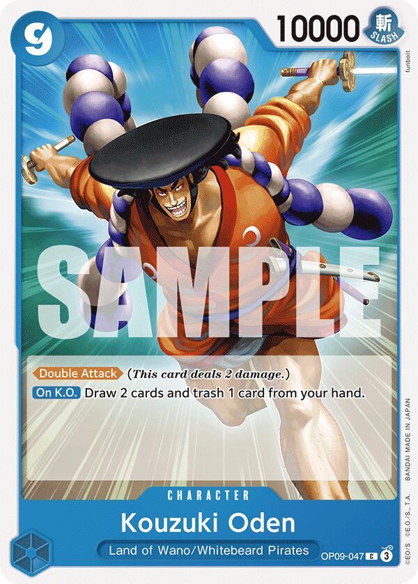 Kouzuki Oden - Emperors in the New World - One Piece Card Game