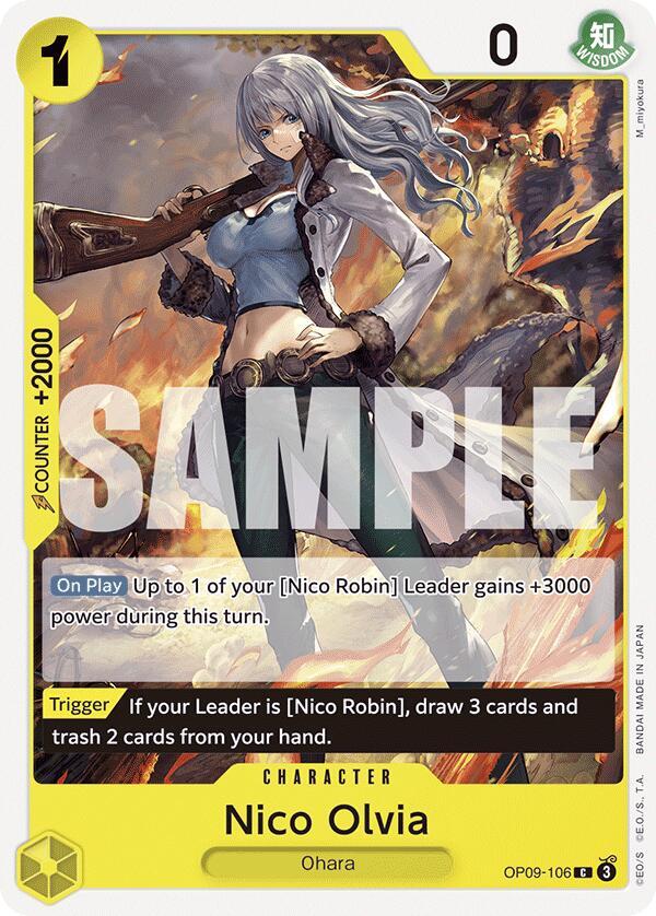 Nico Olvia - Emperors in the New World - One Piece Card Game