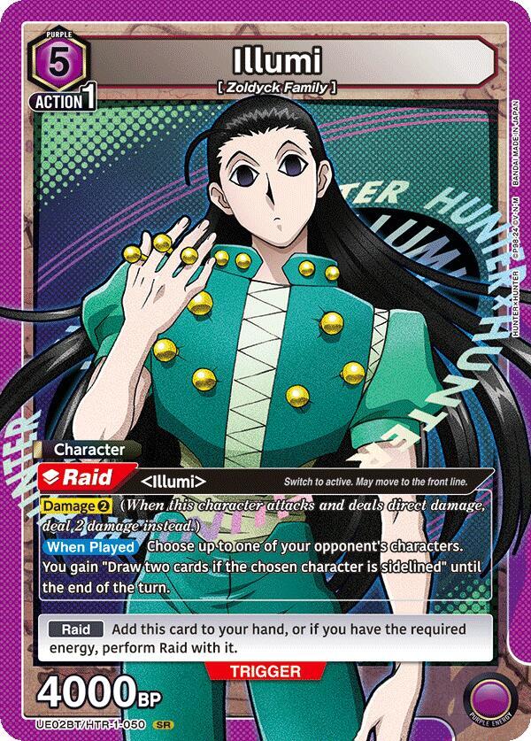 Illumi (050) - UE02BT: HUNTER X HUNTER - Union Arena - TCGplayer.com
