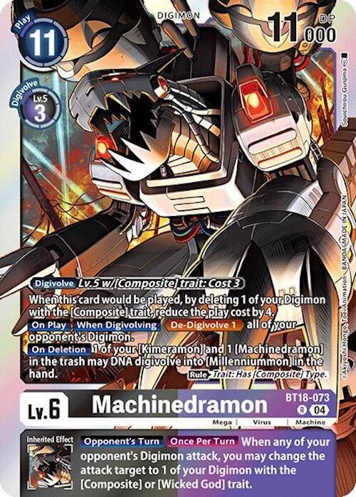 Machinedramon - BT18-073 - Release Special Booster 2.0 - Digimon