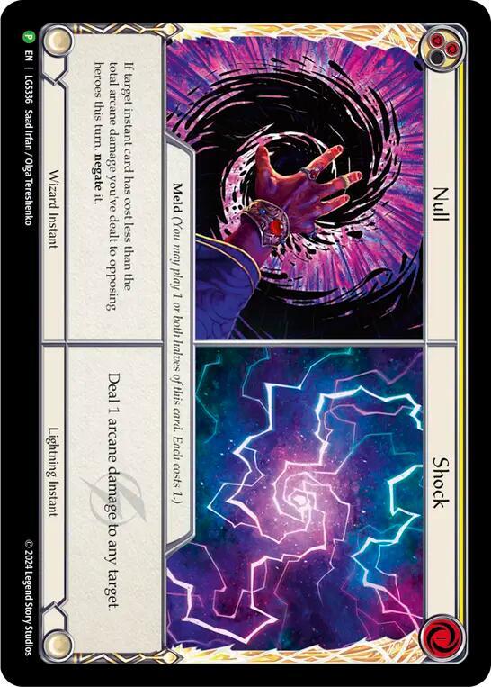 Null // Shock - Flesh and Blood: Promo Cards - Flesh and Blood TCG